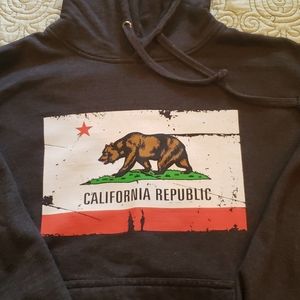 California Republic Hoodie size Medium